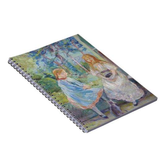 Berthe Morisot - Junge Mädchen am Fenster Notizblock (Rechte Seite)