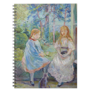 Berthe Morisot - Junge Mädchen am Fenster Notizblock