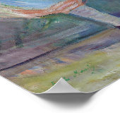 Berthe Morisot - Junge Mädchen am Fenster Poster (Ecke)