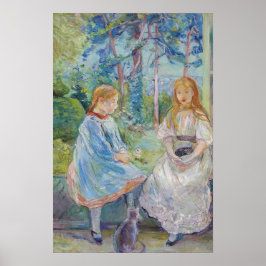 Berthe Morisot - Junge Mädchen am Fenster Poster