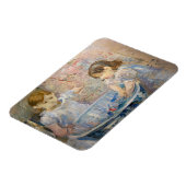 Berthe Morisot - Kinder im Becken Magnet (Linke Seite)
