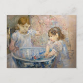 Berthe Morisot - Kinder im Becken Postkarte (Vorderseite)