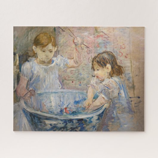 Berthe Morisot - Kinder im Becken Puzzle (Horizontal)