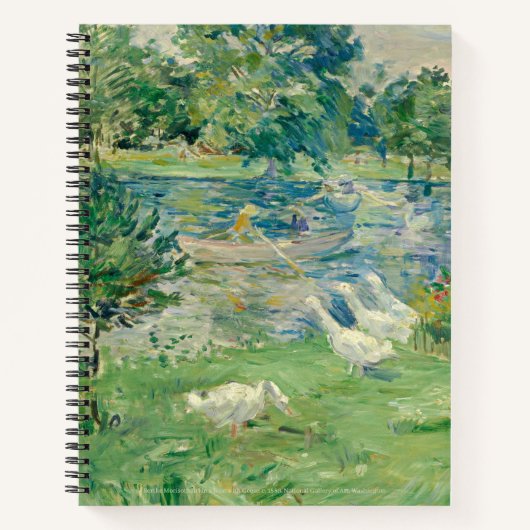 Berthe Morisot Lined Notizbuch (Vorderseite)