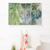 Berthe Morisot - Mädchen im Boot mit Gänsen Banner (InSitu)