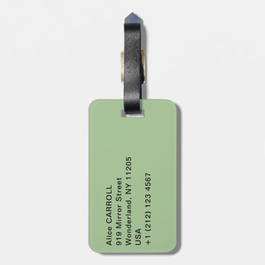 Berthe Morisot - Mädchen im Boot mit Gänsen Gepäckanhänger (Rückseite vertikal)