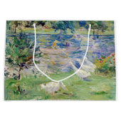 Berthe Morisot - Mädchen im Boot mit Gänsen Große Geschenktüte (Vorderseite)