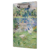 Berthe Morisot - Mädchen im Boot mit Gänsen Klemmbrett (Links)