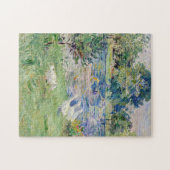 Berthe Morisot - Mädchen im Boot mit Gänsen Puzzle (Horizontal)