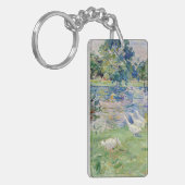 Berthe Morisot - Mädchen im Boot mit Gänsen Schlüsselanhänger (Vorderseite links)