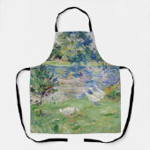 Berthe Morisot - Mädchen im Boot mit Gänsen Schürze (Vorderseite)