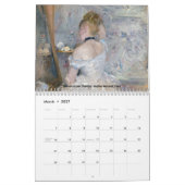 Berthe Morisot Meisterwerke Auswahl Kalender (Mär 2027)