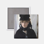 Berthe Morisot mit einem Bouquet aus Violetten, Ma Magnet (Vorderseite/Rückseite)