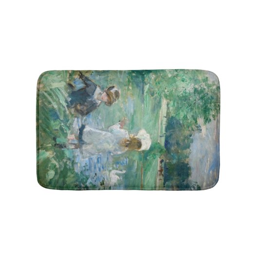 Berthe Morisot - Neben einem See Badematte (Vorderseite)