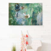 Berthe Morisot - Neben einem See Banner (InSitu)