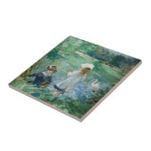 Berthe Morisot - Neben einem See Fliese (Seite)