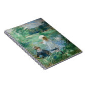 Berthe Morisot - Neben einem See Notizblock (Rechte Seite)