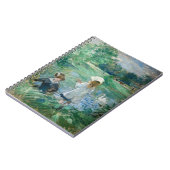 Berthe Morisot - Neben einem See Notizblock (Linke Seite)
