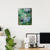 Berthe Morisot - Neben einem See Poster (Heimbüro)