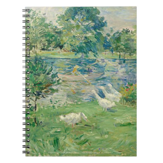 Berthe Morisot Notizbuch Notizblock (Vorderseite)