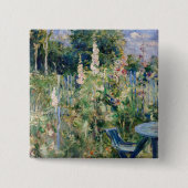 Berthe Morisot - Rose Tremieres Button (Vorderseite)
