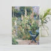 Berthe Morisot - Rose Tremieres Einladung (Stehend Vorderseite)