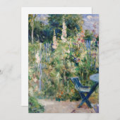 Berthe Morisot - Rose Tremieres Einladung (Vorne/Hinten)