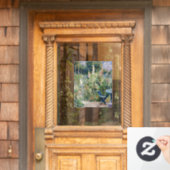 Berthe Morisot - Rose Tremieres Fensteraufkleber (Haustür)