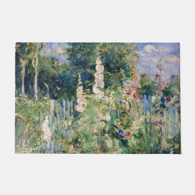 Berthe Morisot - Rose Tremieres Fußmatte (Vorderseite)