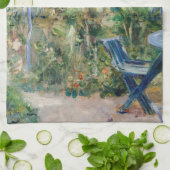 Berthe Morisot - Rose Tremieres Geschirrtuch (Gefaltet)