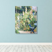 Berthe Morisot - Rose Tremieres Leinwanddruck (Insitu (Holzboden))