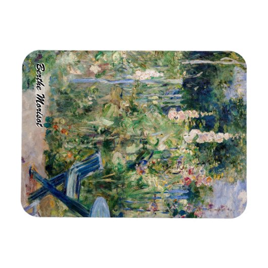 Berthe Morisot - Rose Tremieres Magnet (Horizontal)