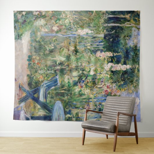 Berthe Morisot - Rose Tremieres Wandteppich (Beispiel (Horizontal))