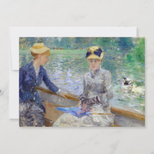Berthe Morisot - Sommer Tag Dankeskarte