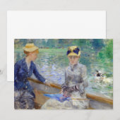 Berthe Morisot - Sommertag Einladung (Vorne/Hinten)