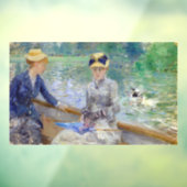 Berthe Morisot - Sommertag Fensteraufkleber (Blatt 3)
