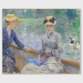 Berthe Morisot - Sommertag Geschenkpapier (Flach)