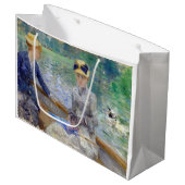 Berthe Morisot - Sommertag Große Geschenktüte (Vorderseite Schrägansicht)