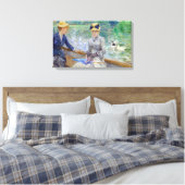 Berthe Morisot - Sommertag Leinwanddruck (Insitu (Schlafzimmer))