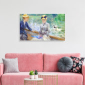Berthe Morisot - Sommertag Leinwanddruck (Insitu (Wohnzimmer))