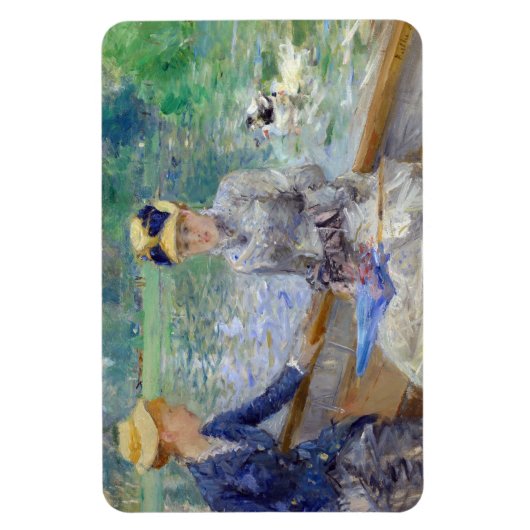 Berthe Morisot - Sommertag Magnet (Vertikal)