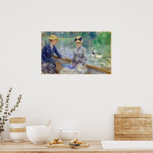 Berthe Morisot - Sommertag Poster (Küche)