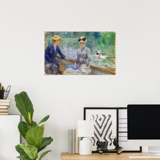 Berthe Morisot - Sommertag Poster (Heimbüro)