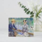 Berthe Morisot - Sommertag Postkarte (Stehend Vorderseite)