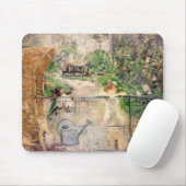 Berthe Morisot The Basket Chair Mousepad (Mit Mouse)