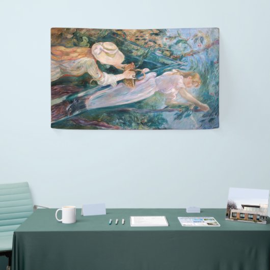 Berthe Morisot - The Cherry Picker Banner (Messeveranstaltung)