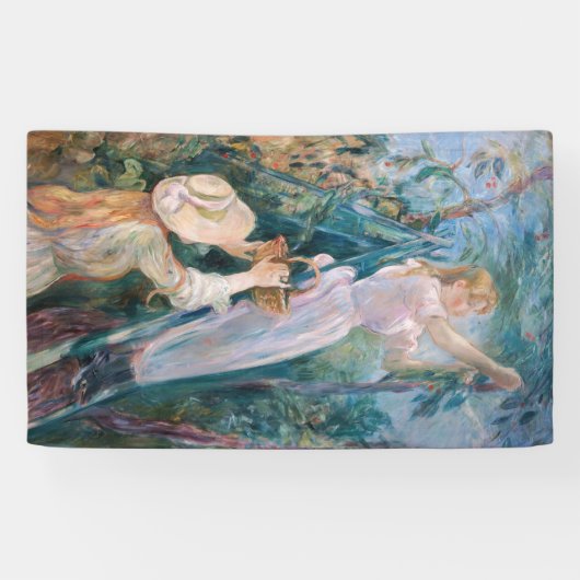Berthe Morisot - The Cherry Picker Banner (Horizontal)