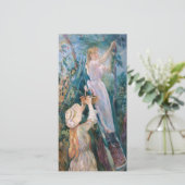 Berthe Morisot - The Cherry Picker Dankeskarte (Stehend Vorderseite)