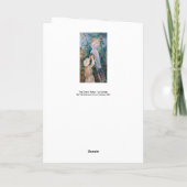 Berthe Morisot - The Cherry Picker Karte (Rückseite)