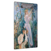 Berthe Morisot - The Cherry Picker Klemmbrett (Rechts)